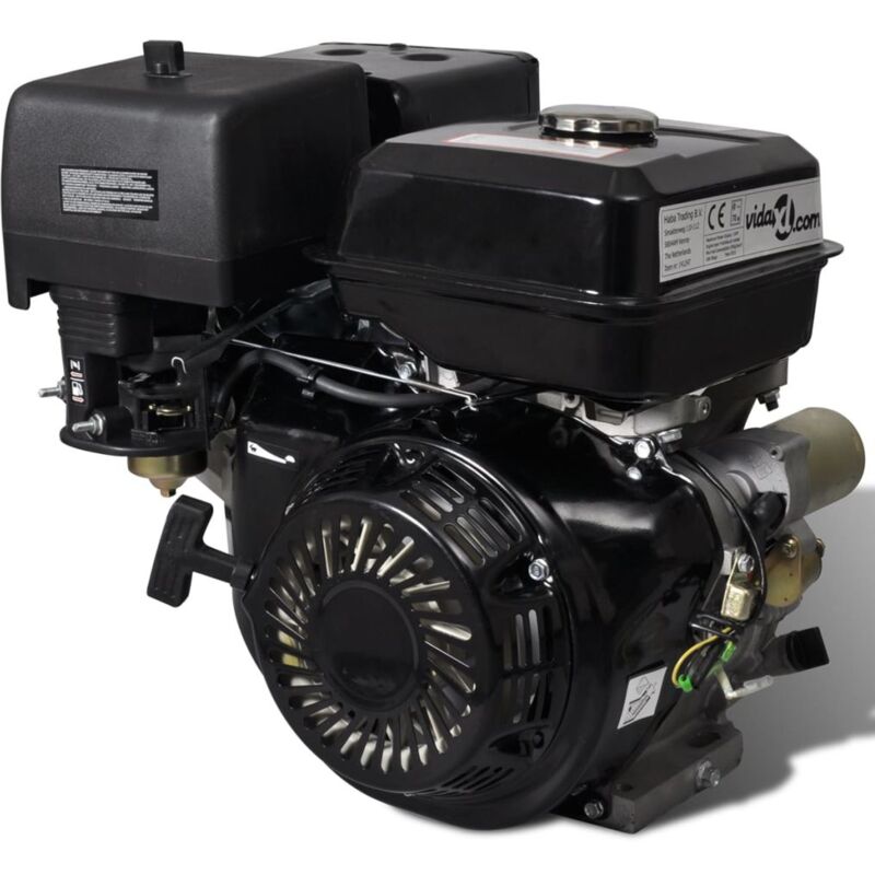 

Hommoo - Motor de gasolina 15 HP 9,6 kW negro