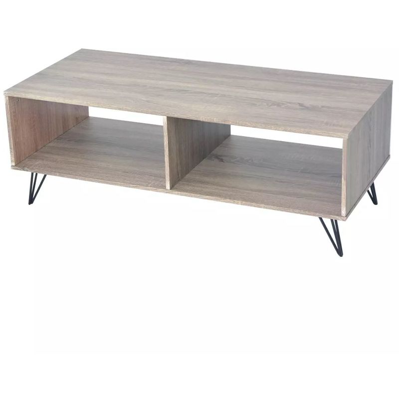 

Mueble para la televisión/mesa de centro 110x50x40 cm gris - Hommoo