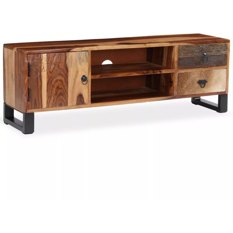 

Mueble para TV de madera maciza de sheesham 120x30x40 cm - Hommoo