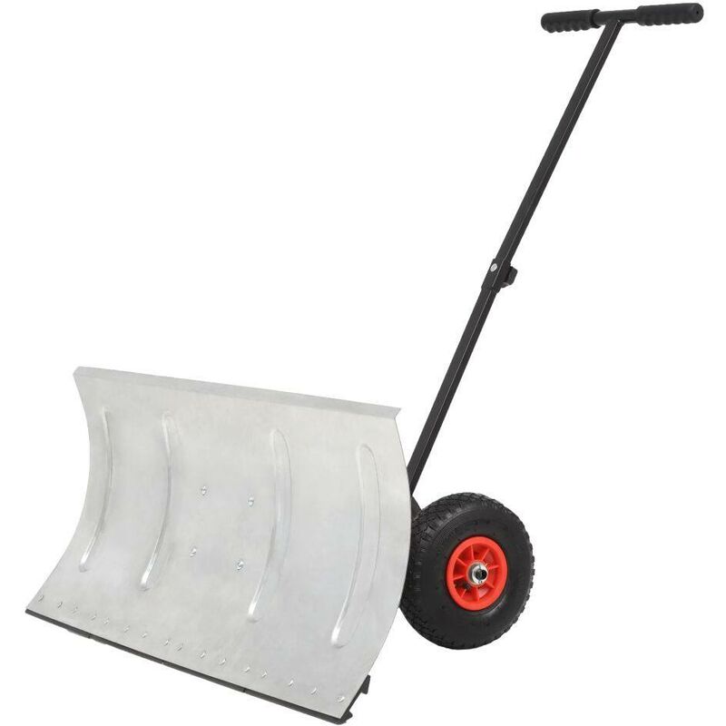 

Pala quitanieves manual con ruedas 100x44 cm - Hommoo