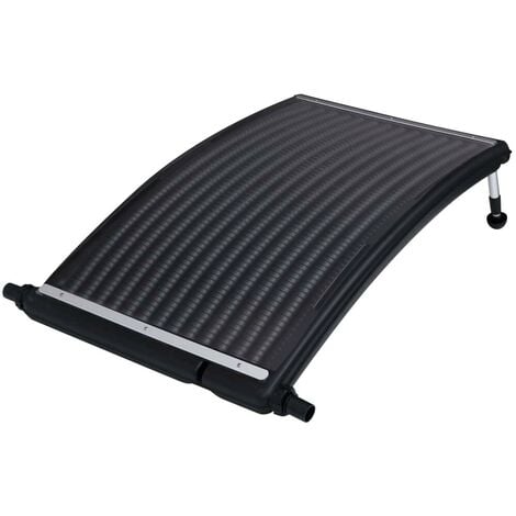 Hommoo Panel calefactor solar para piscina curvada 110x65 cm