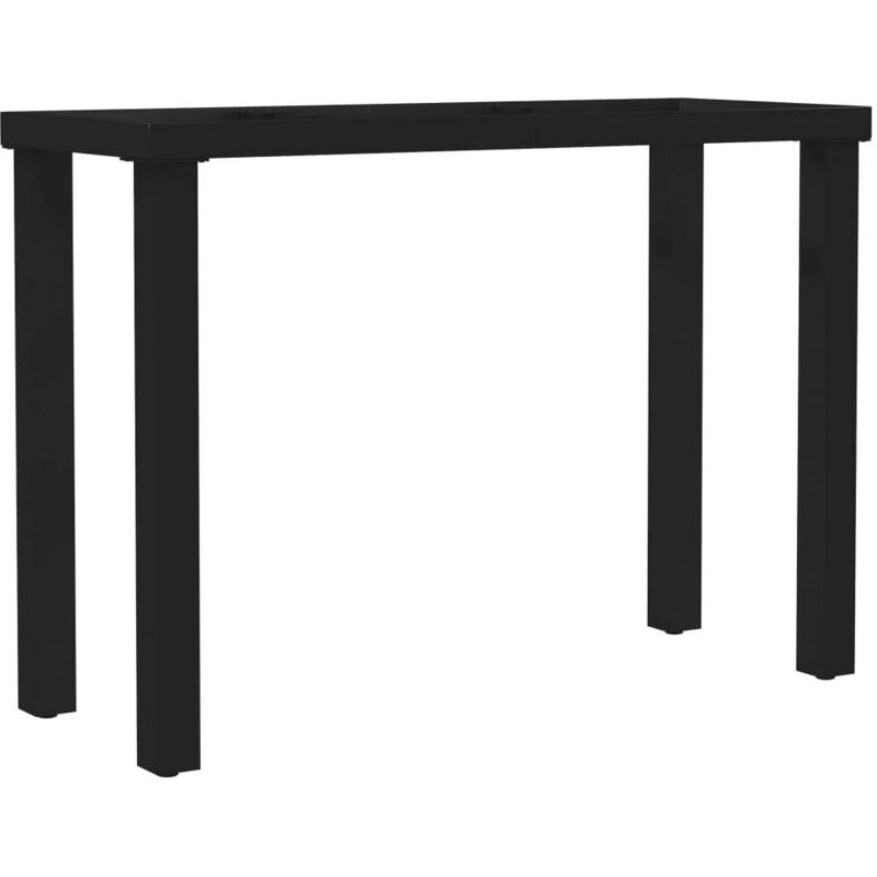 

Patas y estructura de mesa de comedor rectas 120x50x72 cm - Hommoo