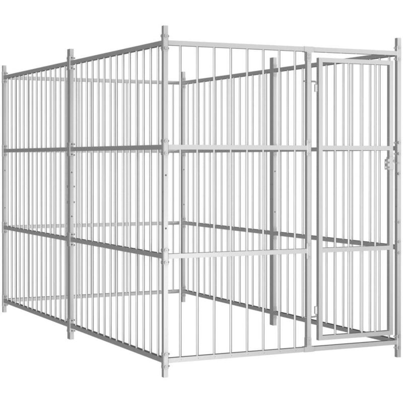 

Perrera de exterior 300x150x185 cm - Hommoo