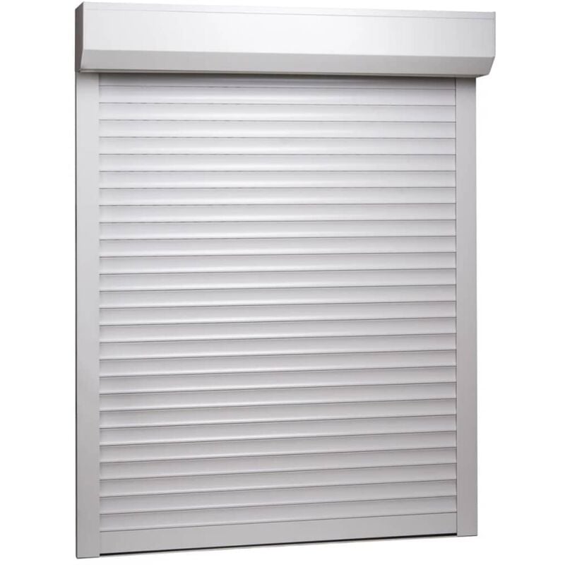 

Persiana enrollable aluminio blanca 70x100 cm - Hommoo
