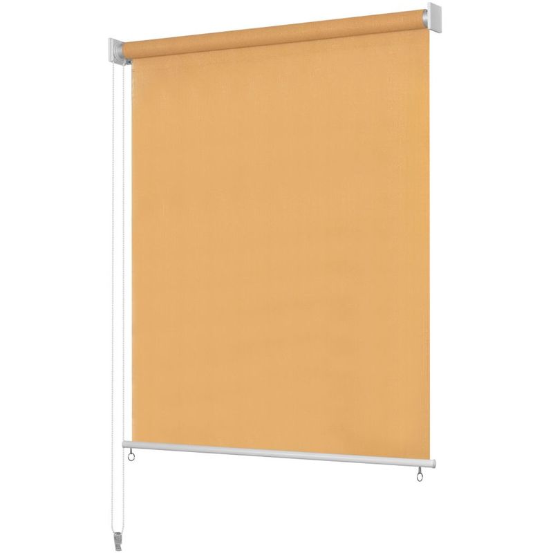 

Persiana enrollable de exterior 120x140 cm beige - Hommoo