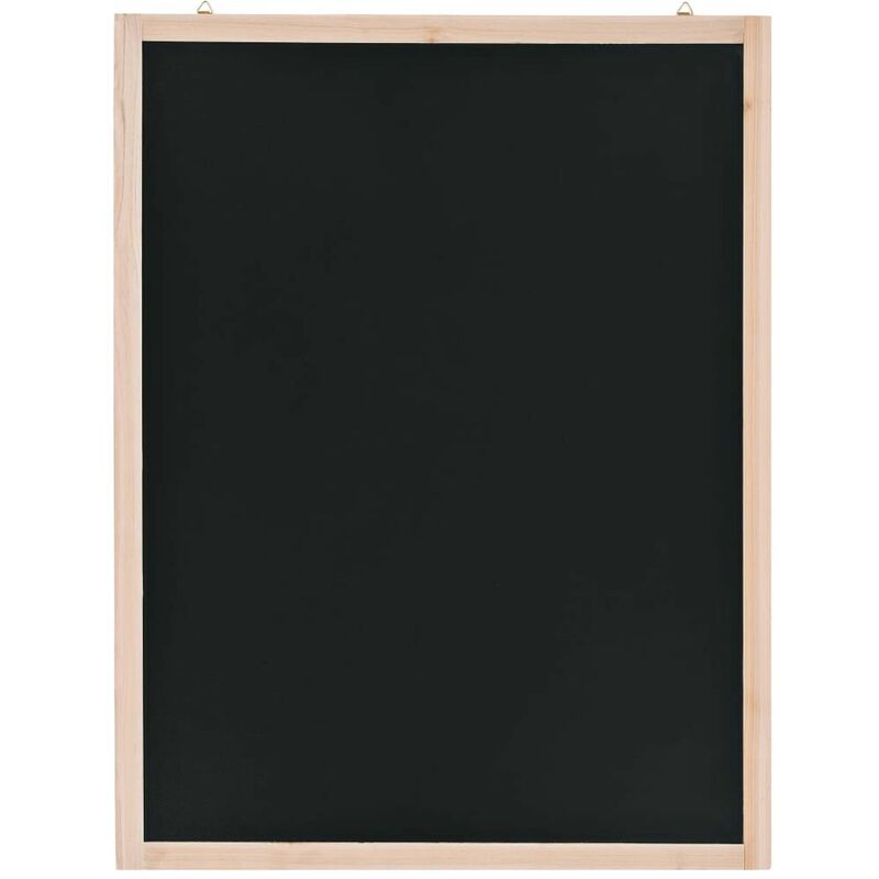 

Pizarra de pared de madera de cedro 60x80 cm - Hommoo