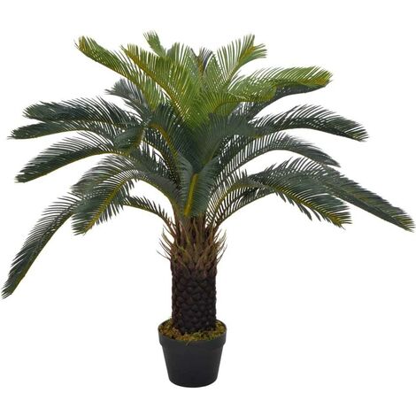 Costway Árbol Artificial Planta Palmera Artificial para Decoración en  Oficina Hogar 110 cm Costway Modern