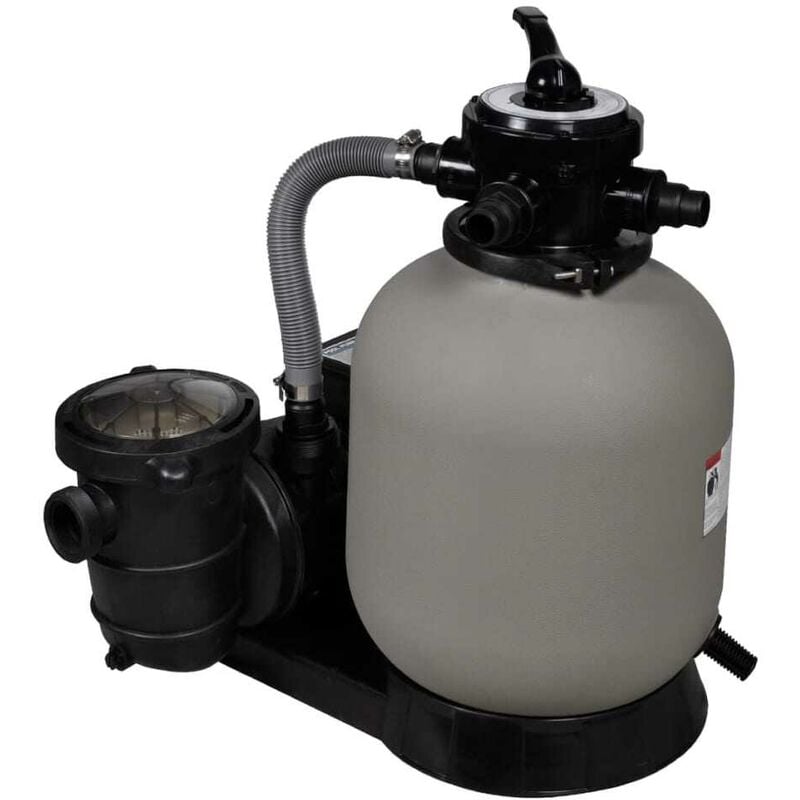 Hommoo Pompe à filtre à sable 600 W 17000 l/h HDV31984
