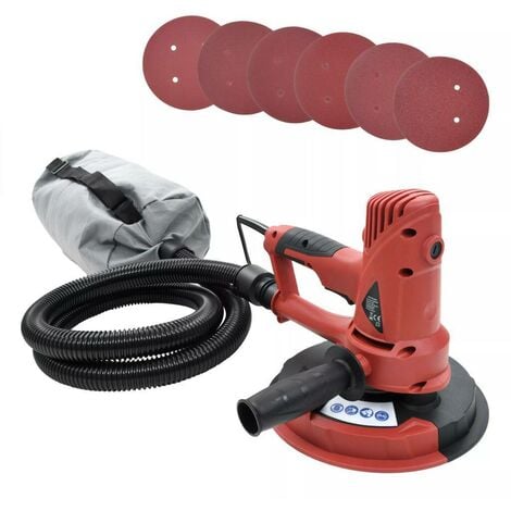 Hommoo Ponceuse pour cloison seche avec fonction d'aspiration 710 W HDV04947