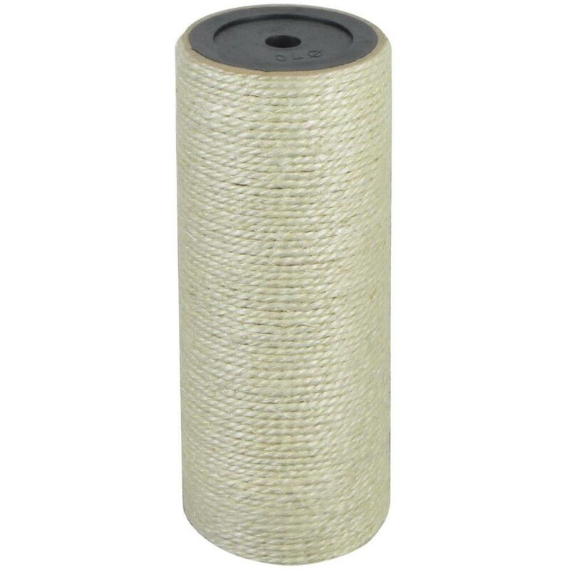 

Poste rascador para gatos 8x20 cm 10 mm beige - Hommoo