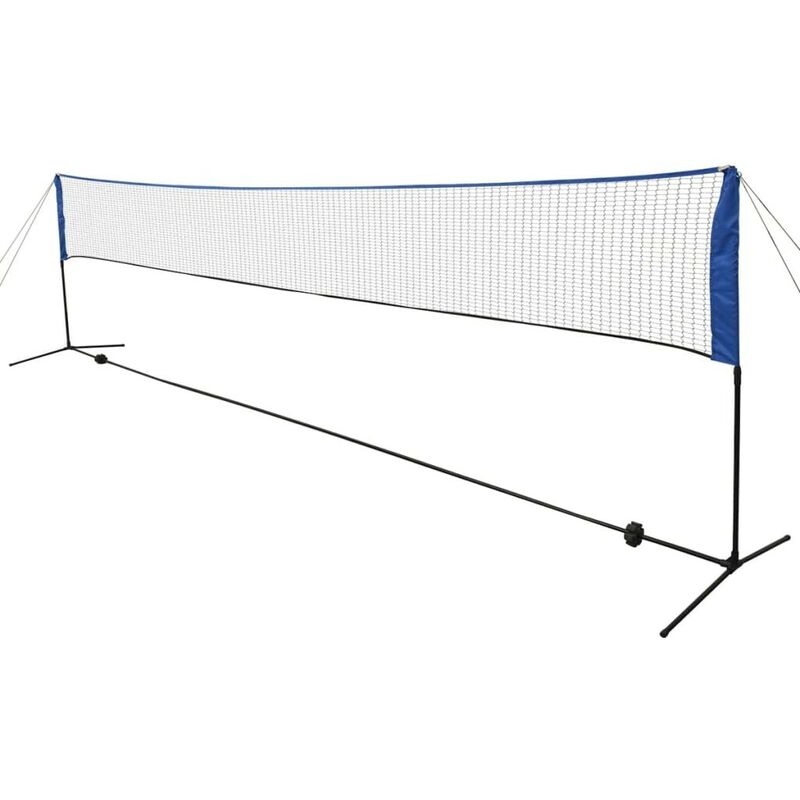 

Red de bádminton con volantes 600x155 cm - Hommoo