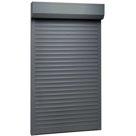 Hommoo Roller Shutter Aluminium 100x210 cm Anthracite