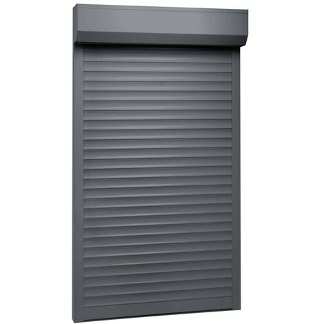Hommoo Roller Shutter Aluminium 110x220 cm Anthracite