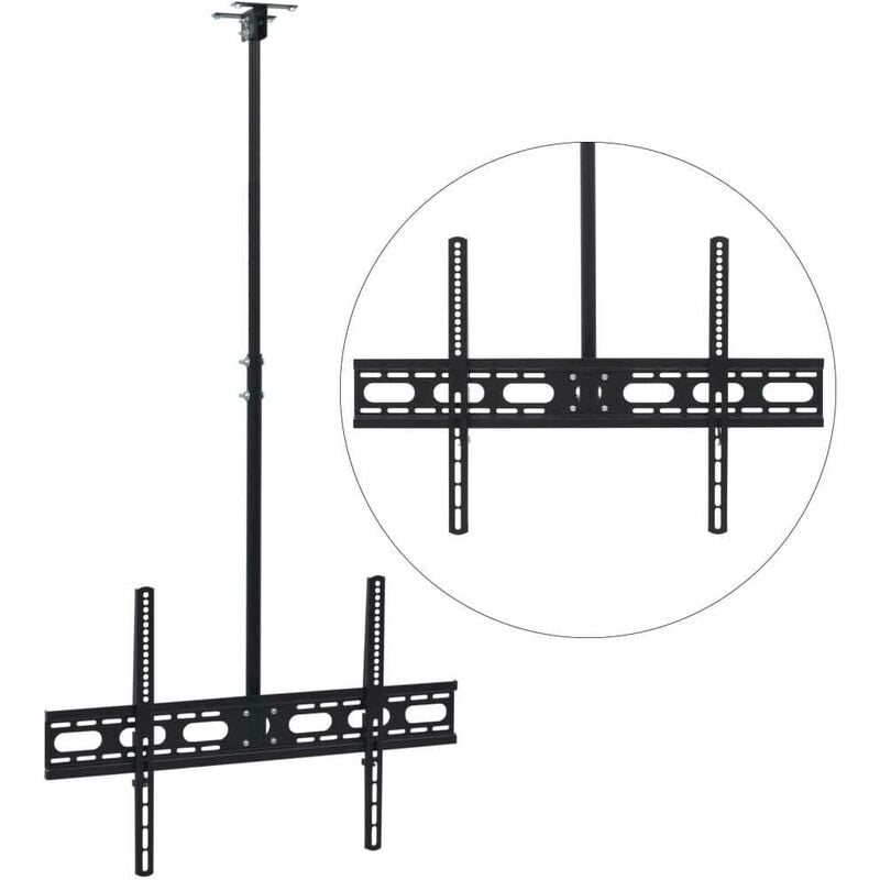 

Soporte de televisión montaje en techo 37'-70' altura ajustable - Hommoo