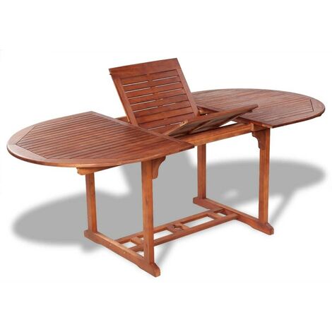Hommoo Table de jardin 200x100x74 cm Bois d'acacia massif HDV26705