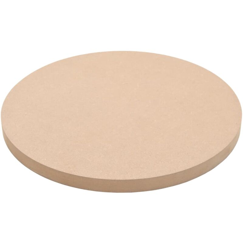 

Tablero de mesa redondo MDF 400x18 mm - Hommoo