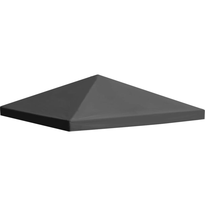 

Toldo de cenador 310 g/m2 3x3 m gris - Hommoo