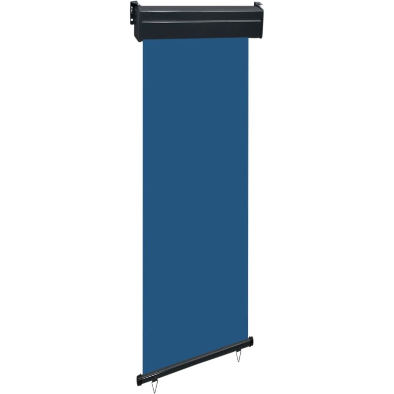 

Toldo lateral de balcón azul 60x250 cm - Hommoo