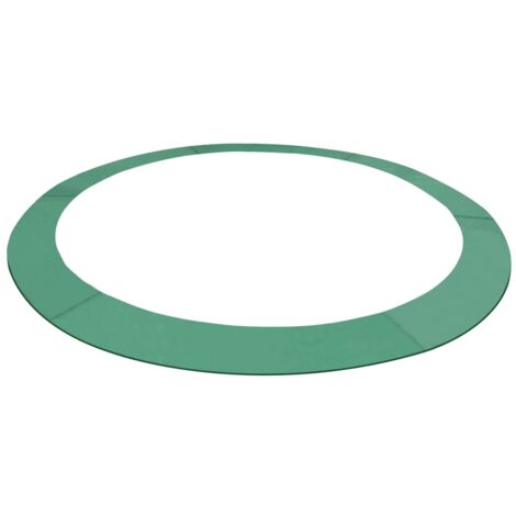 Hommoo Trampolin-Randabdeckung PE Grün für 3,66 m Runde Trampoline VD47677
