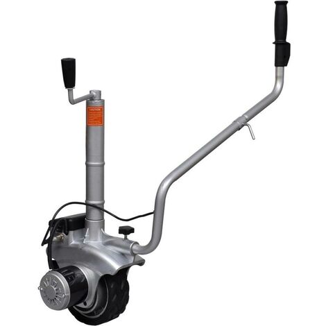 Hommoo Unite motorisee a roue pour roulotte Aluminium 12 V 350 W HDV26574