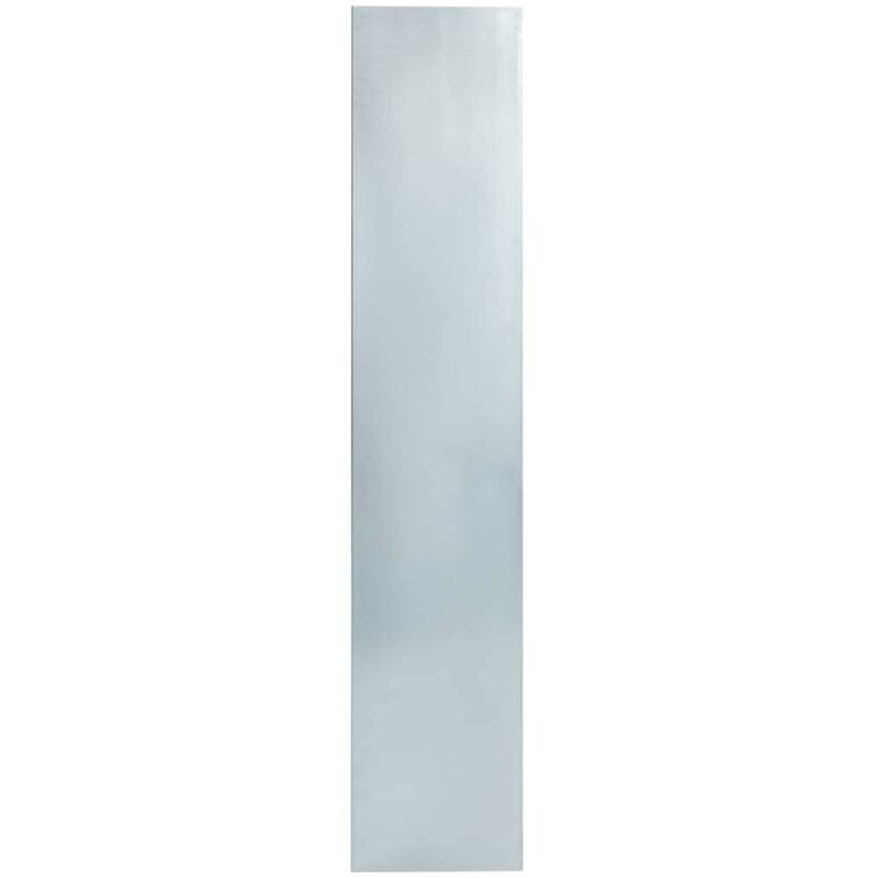 

Valla para caracoles de acero galvanizado 444x25 cm - Hommoo