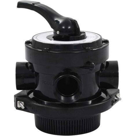 Hommoo Valvula multipuerto para filtro de arena ABS 1,5" 4 vías