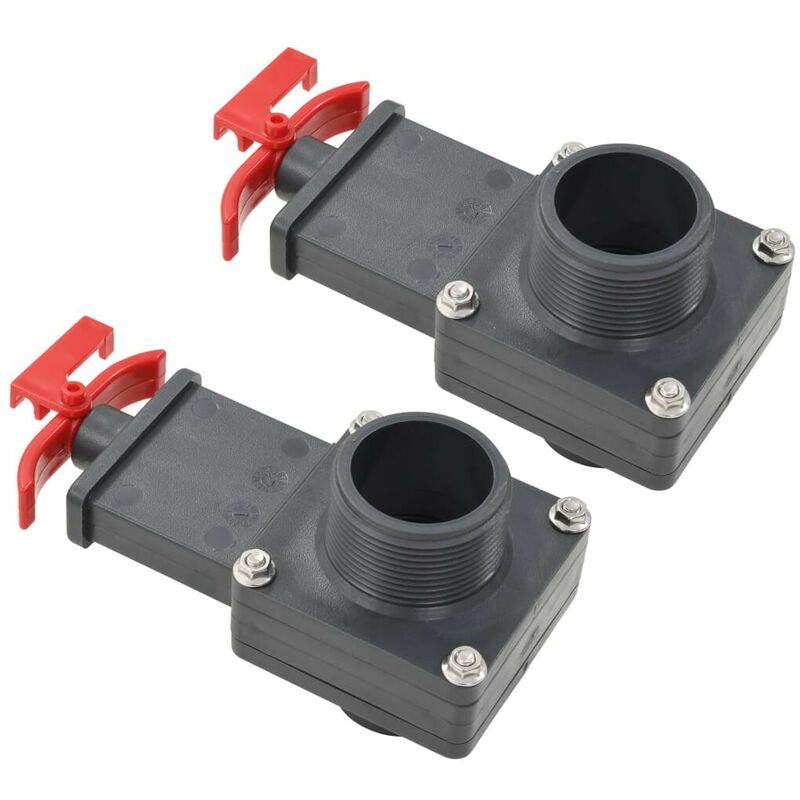

Válvula para piscina 2 unidades 1,5' - Hommoo
