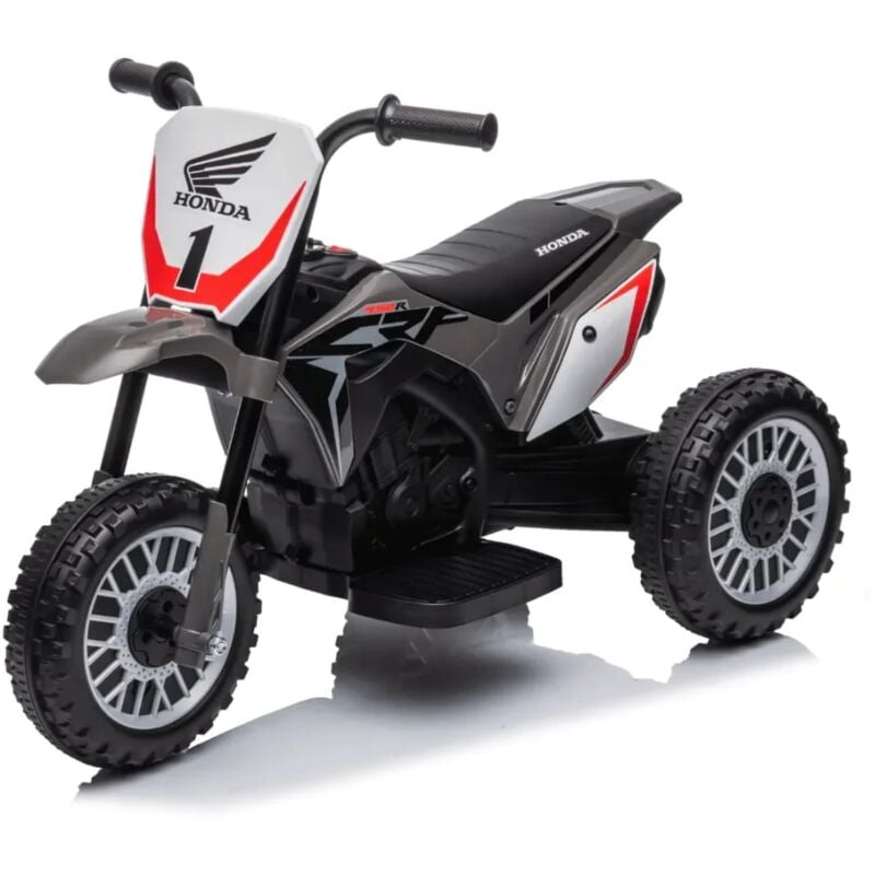Berghoff - Honda CRF450 - Moto Électrique Enfants 6V - 1 à 3 ans - Gris