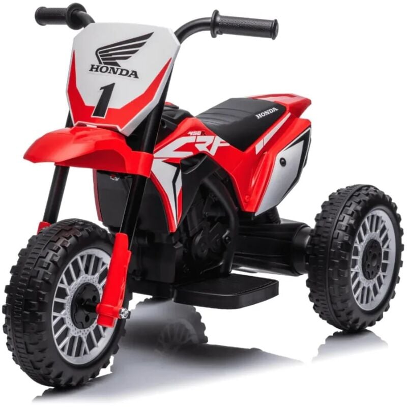Berghoff - Honda CRF450 - Moto Électrique Enfants 6V - 1 à 3 ans - Rouge