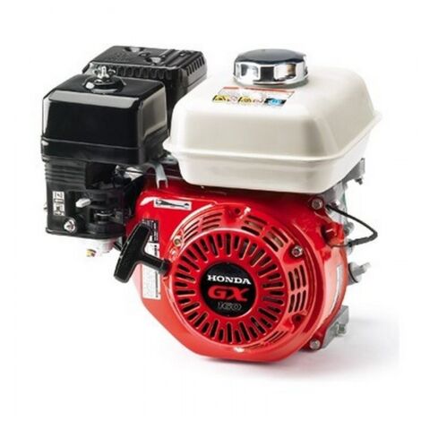 Honda Engines – Moteur thermique Honda GX160 5 CV – Démarrage manuel – Carburant sans plomb 95 E5 – Cylindrée 163 cm3 – Pour bétonnière et motoculteur