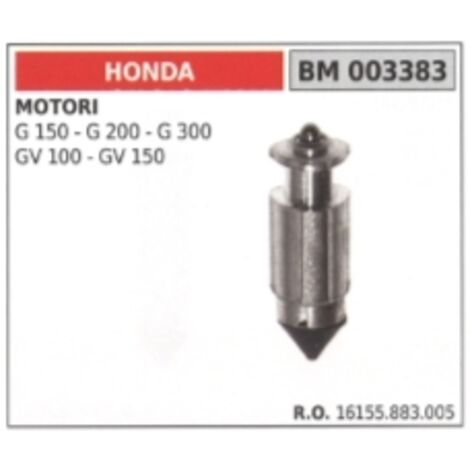 HONDA G150 G200 G300 GV100 GV150 aiguille de carburateur tondeuse 16155.883.005