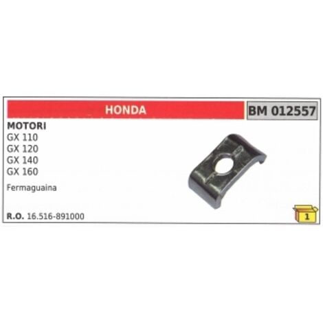HONDA gaine moteur tondeuse GX110 GX120 GX140 GX160 16.516-891000