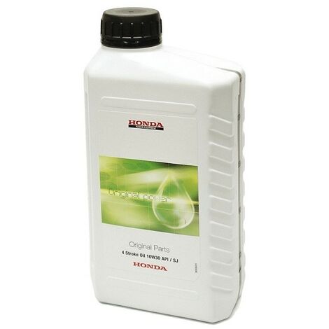 Honda – Huile moteur 10W30 1L – Synthétique pour moteur 4 temps – Réduit l'encrassement et améliore la combustion