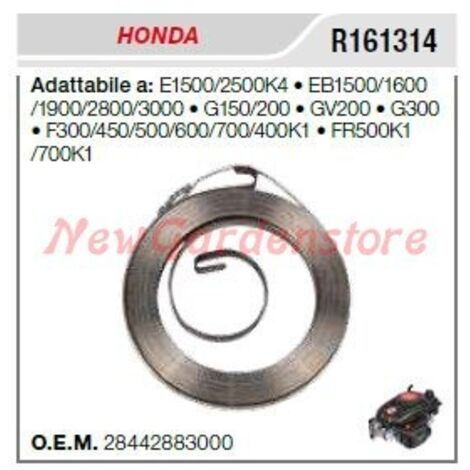 HONDA ressort de démarrage E1500 2500K4 EB1500 1600 R161314