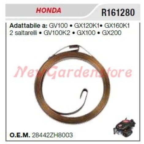 HONDA ressort de démarrage tondeuse GV100 GX120K1 R161280