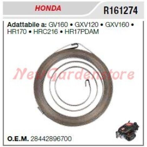 HONDA ressort de démarrage tondeuse GV160 GXV120 GXV160 HR170 R161274