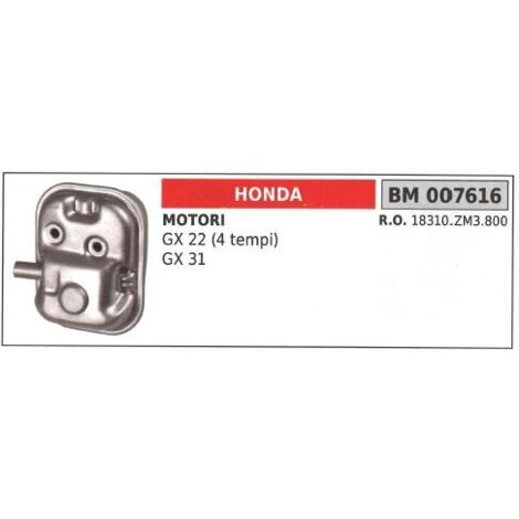 HONDA silencieux débroussailleuse GX 22 31 007616