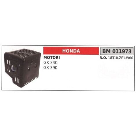 HONDA silencieux d'échappement débroussailleuse GX 340 390 011973