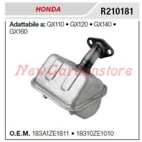 HONDA silencieux moteur cultivateur GX 110 120 140 160 R210181