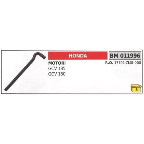 HONDA tondeuse GCV 135 GCV 160 tube de reniflard 17702-ZM0-000