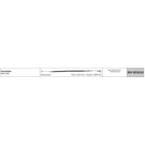HONDA tondeuse HRA 2160 automotrice câble 1210 mm gaine 1090 mm