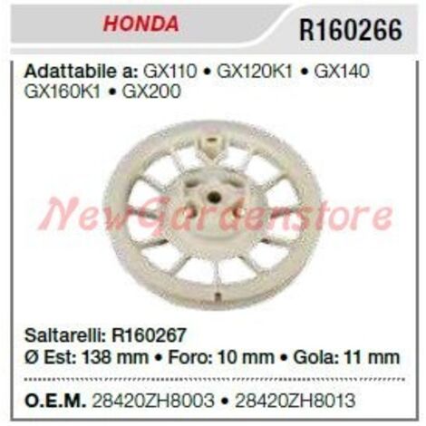 HONDA tracteur de pelouse tondeuse poulie de démarrage GX110 120K1 R160266
