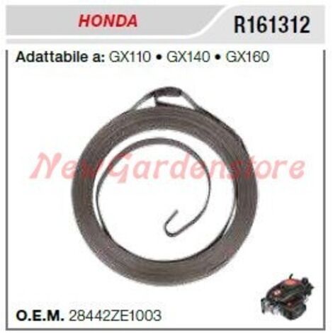 HONDA tracteur tondeuse GX110 140 160 R161312 ressort de démarrage