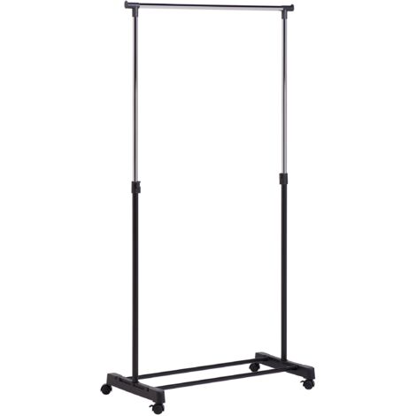 Honey-Can-Do GAR-01122 Stand Appendiabiti, Metallo, Cromato, 5.71x15.2x86.36 cm