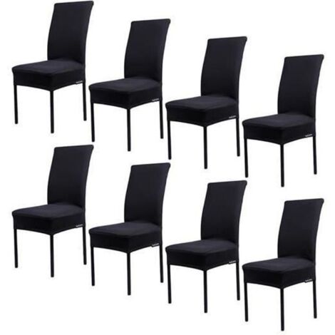 HONEYHOME Lot de 8 Housses de chaise