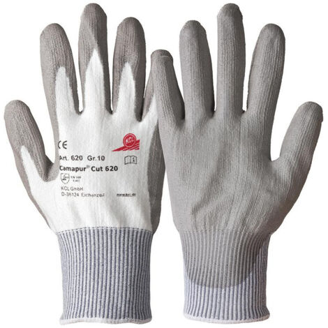 Honeywell 1 paire de gants de protection contre les coupures Camapur Cut 620 blanc / gris taille 8 - 620/8