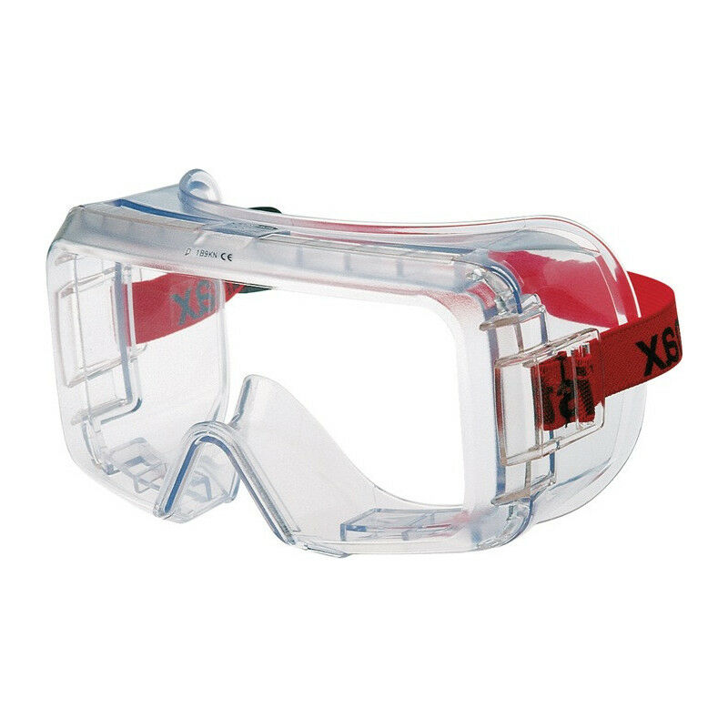 Image of Occhiali di protezione a vista intera Vistamax VX EN 166, montatura trasparente, lenti in plastica trasparente