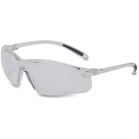Honeywell 1015361 A700, occhiali con lenti trasparenti, rivestimento antigraffio e montatura in policarbonato, aste sportive, nasello universale sagomato, leggeri