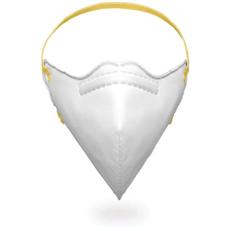 2110 FFP1 Unvalved Filtering Mask, Pack of 25 - Yellow - Honeywell