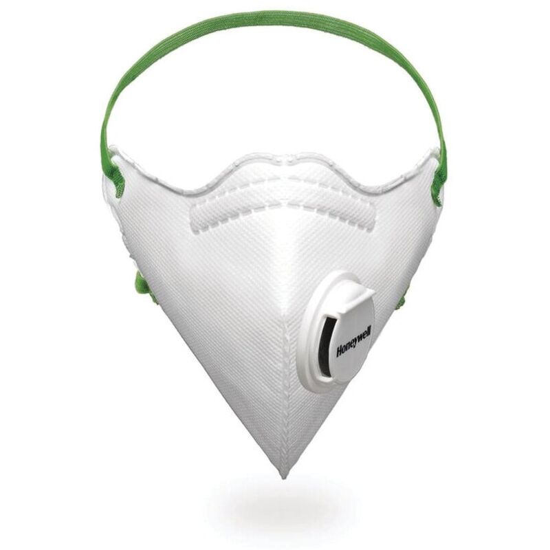 2311 FFP2 Valved Filtering Masks, Pack of 20 - Green - Honeywell